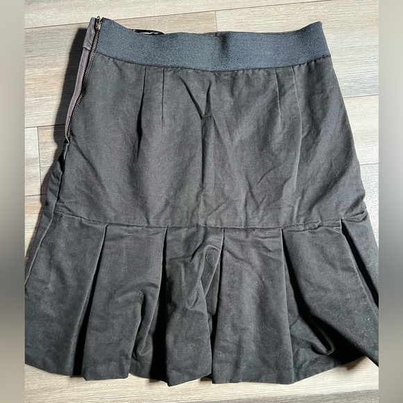 Anthropologie Elevenses Black‎ Skirt- 0 - Picture 6 of 8